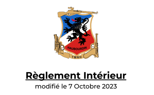 Réglement