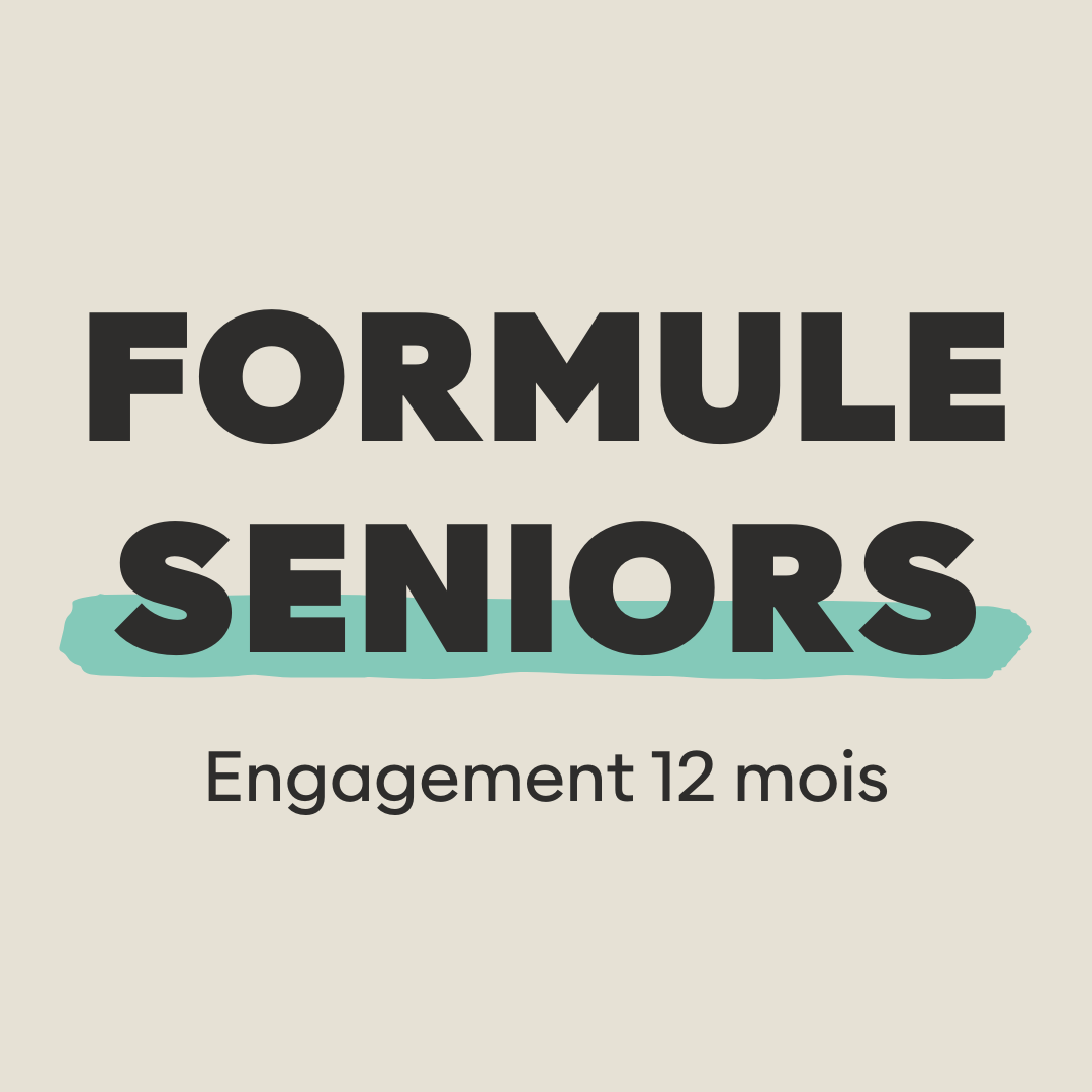 Formules seniors - 12 mois