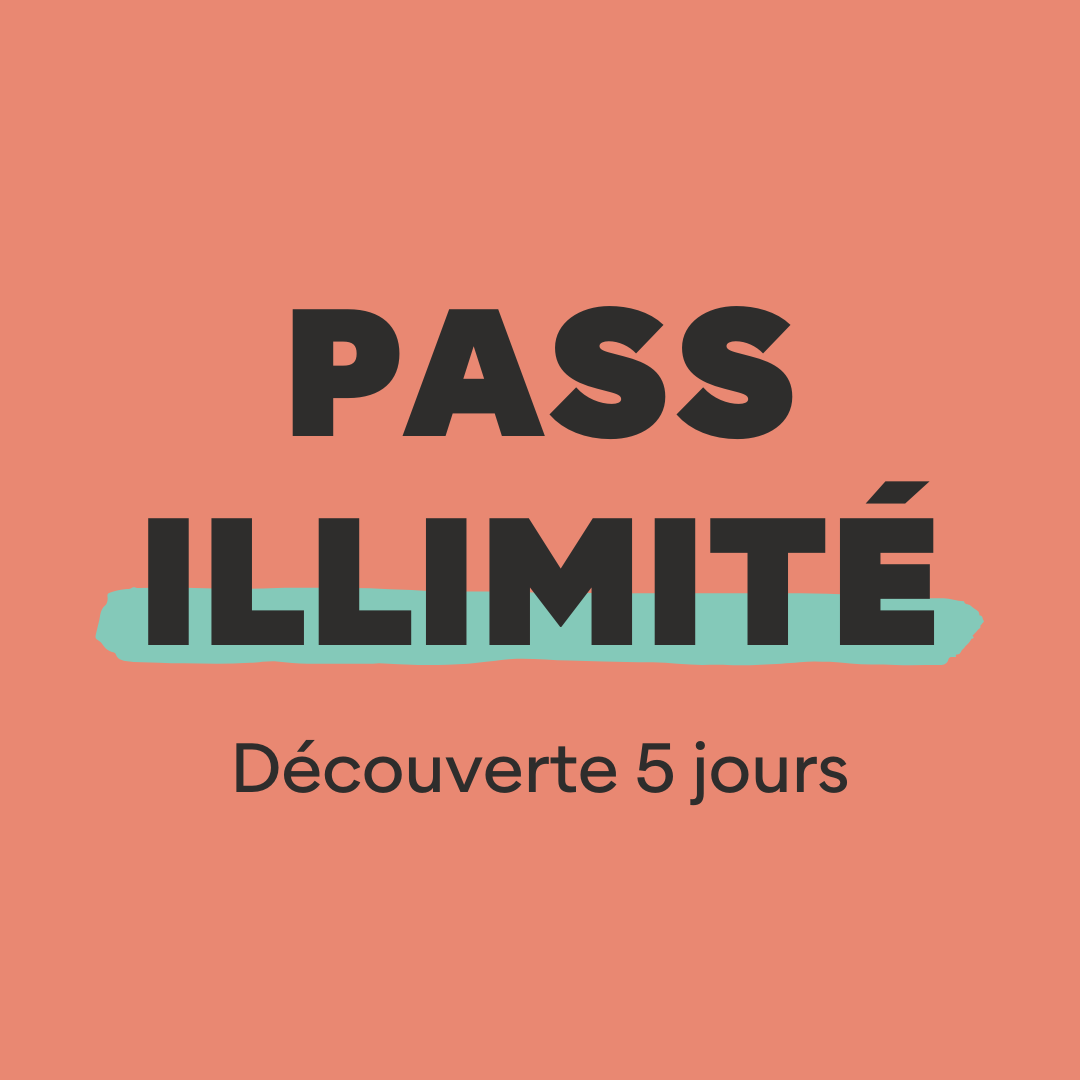 5 jours pass illimité "découverte"