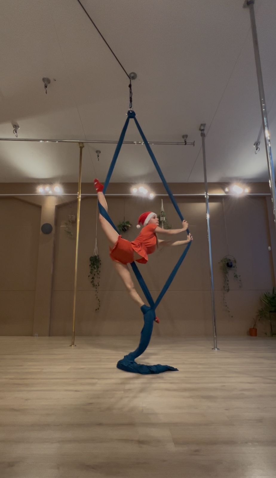 Workshop Tissu aérien - Spécial Noël