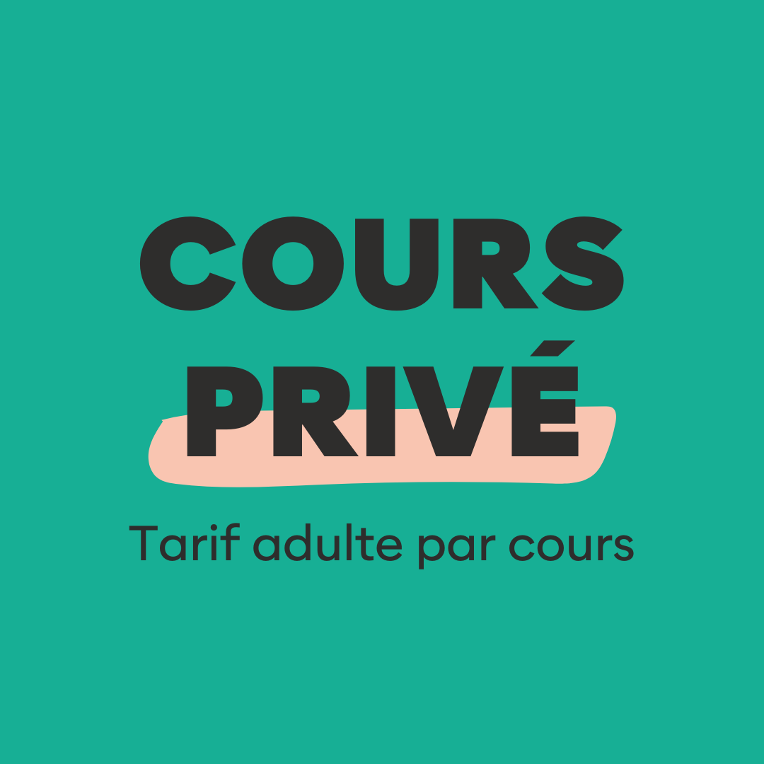 Cours privés & coaching compétition - Adultes